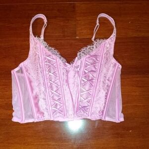 Victoria's Secret Pink Corset Top